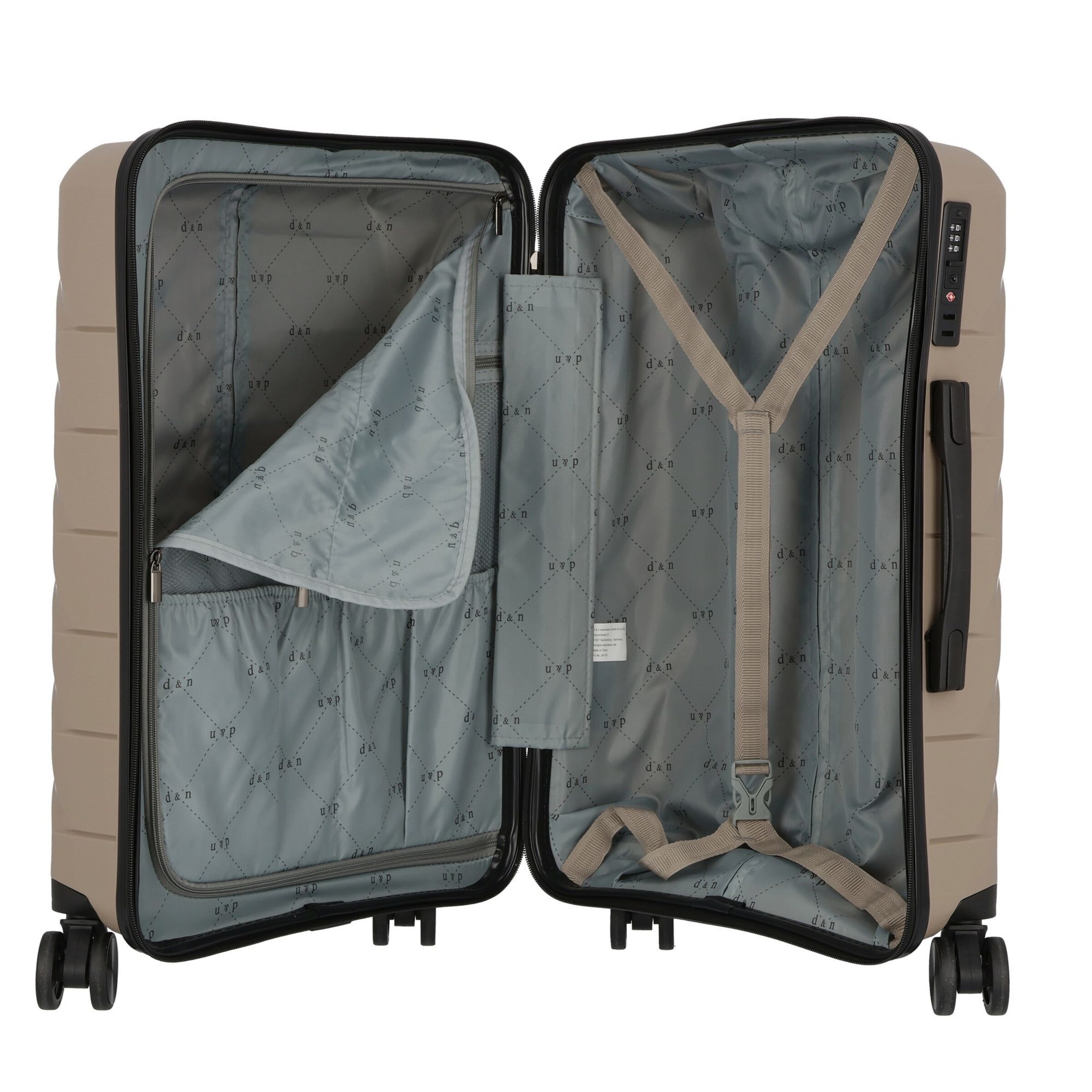 D&N Cart 'Travel Line' in Grey