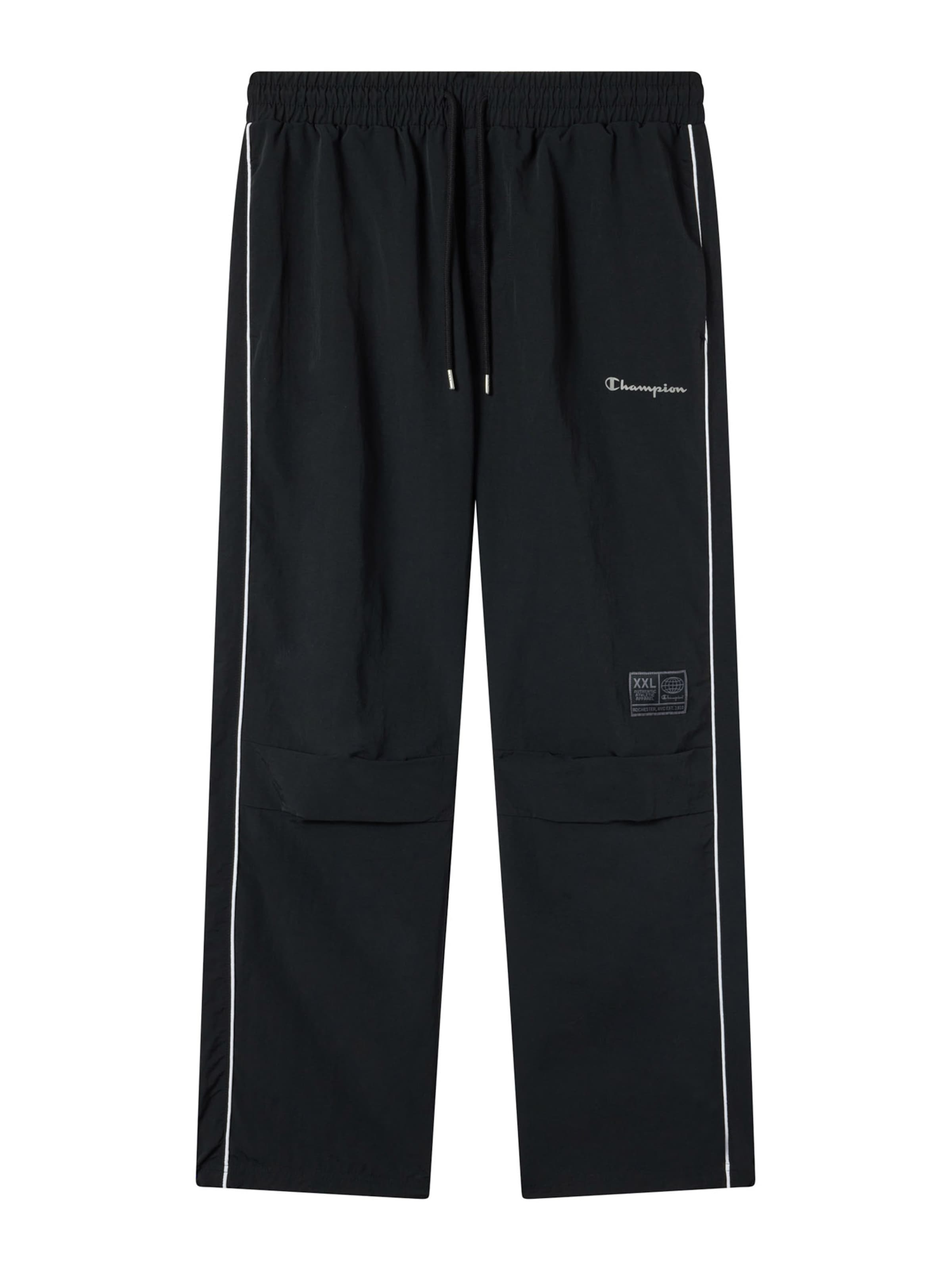 Champion Authentic Athletic Apparel Свободный крой Штаны в Черный: спереди