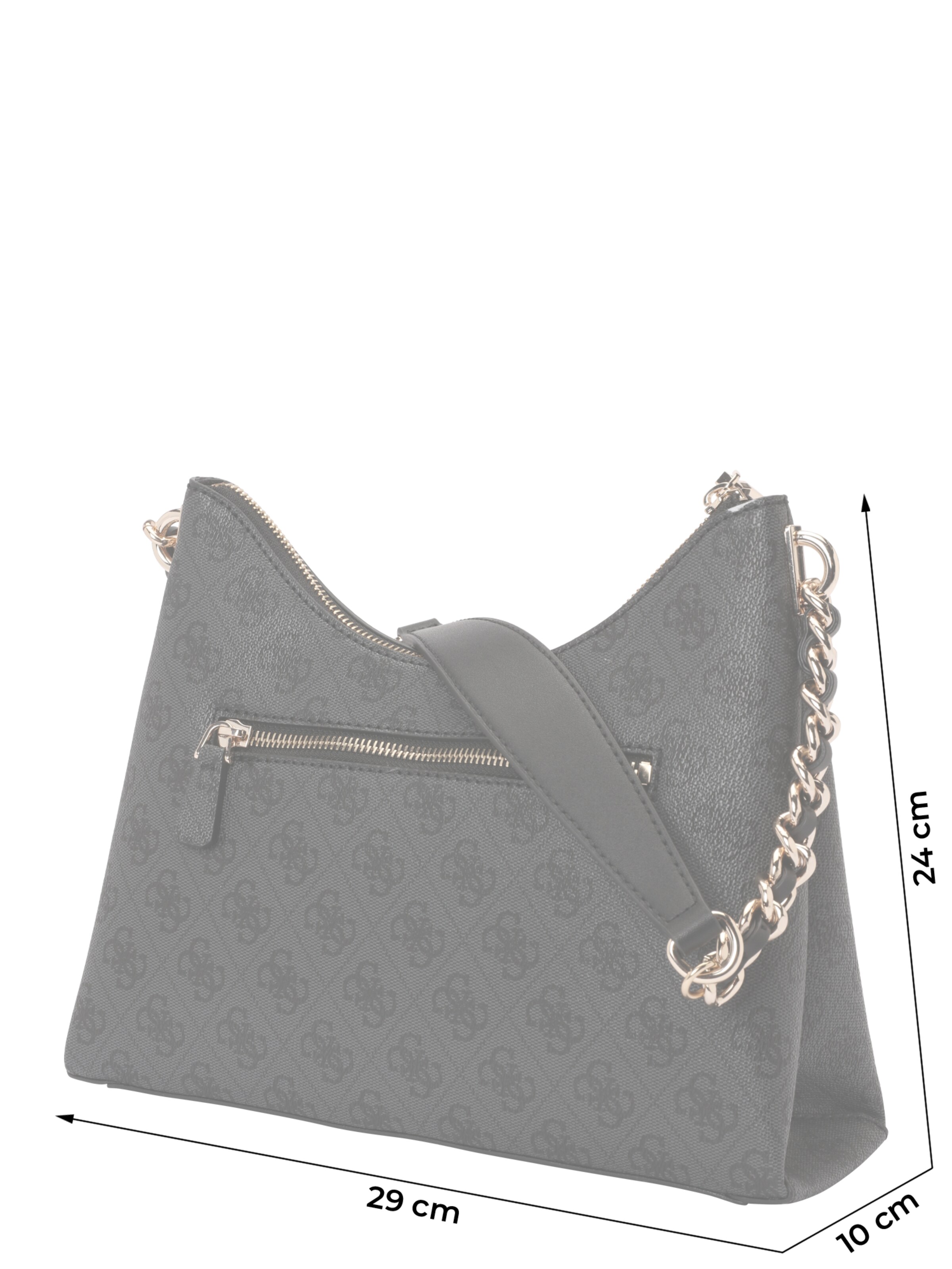 GUESS Torba na ramię 'Izzy' w kolorze czarny