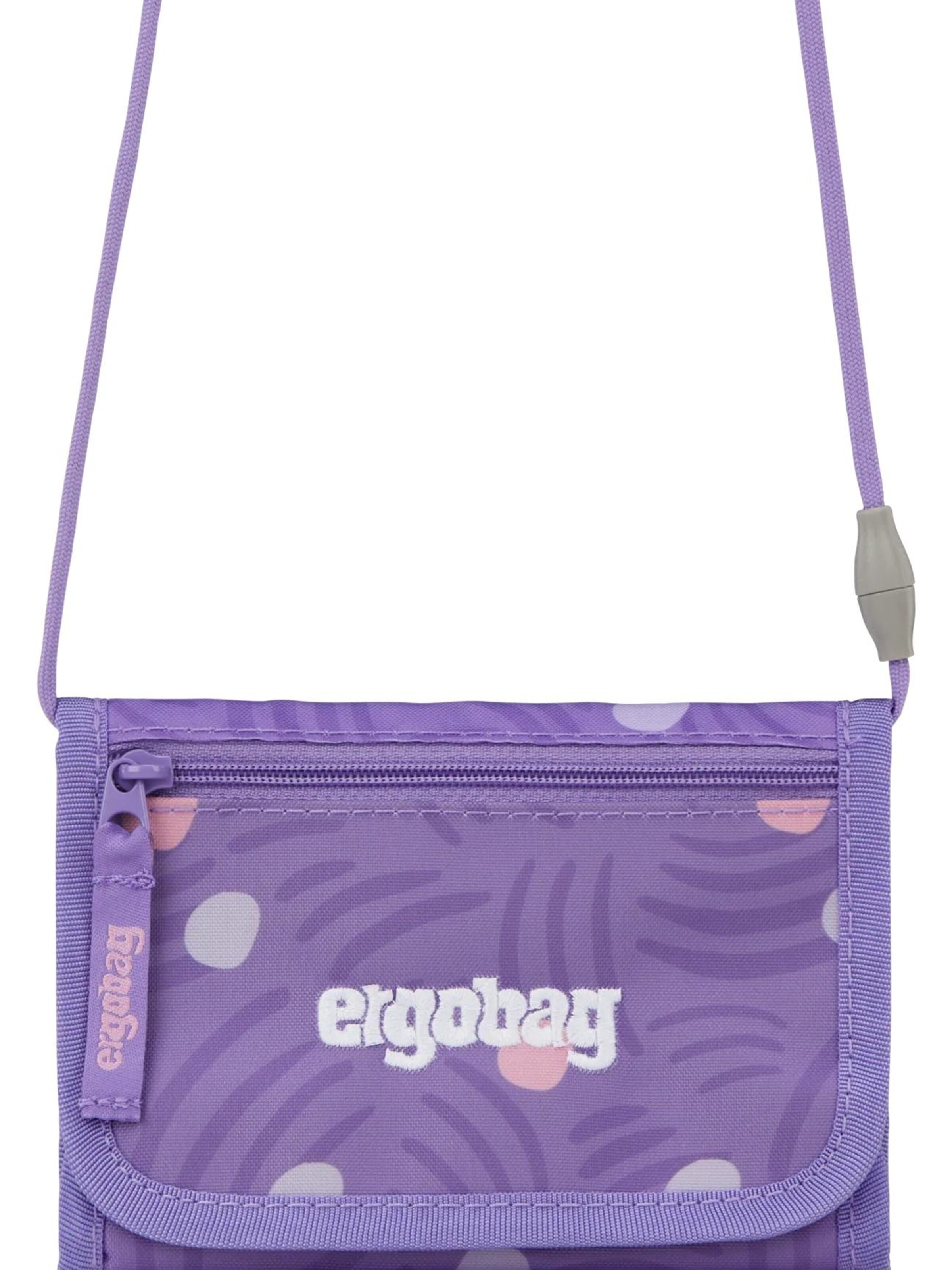 ergobag Wallet 'Brustbeutel Brustbeutel' in Purple: front