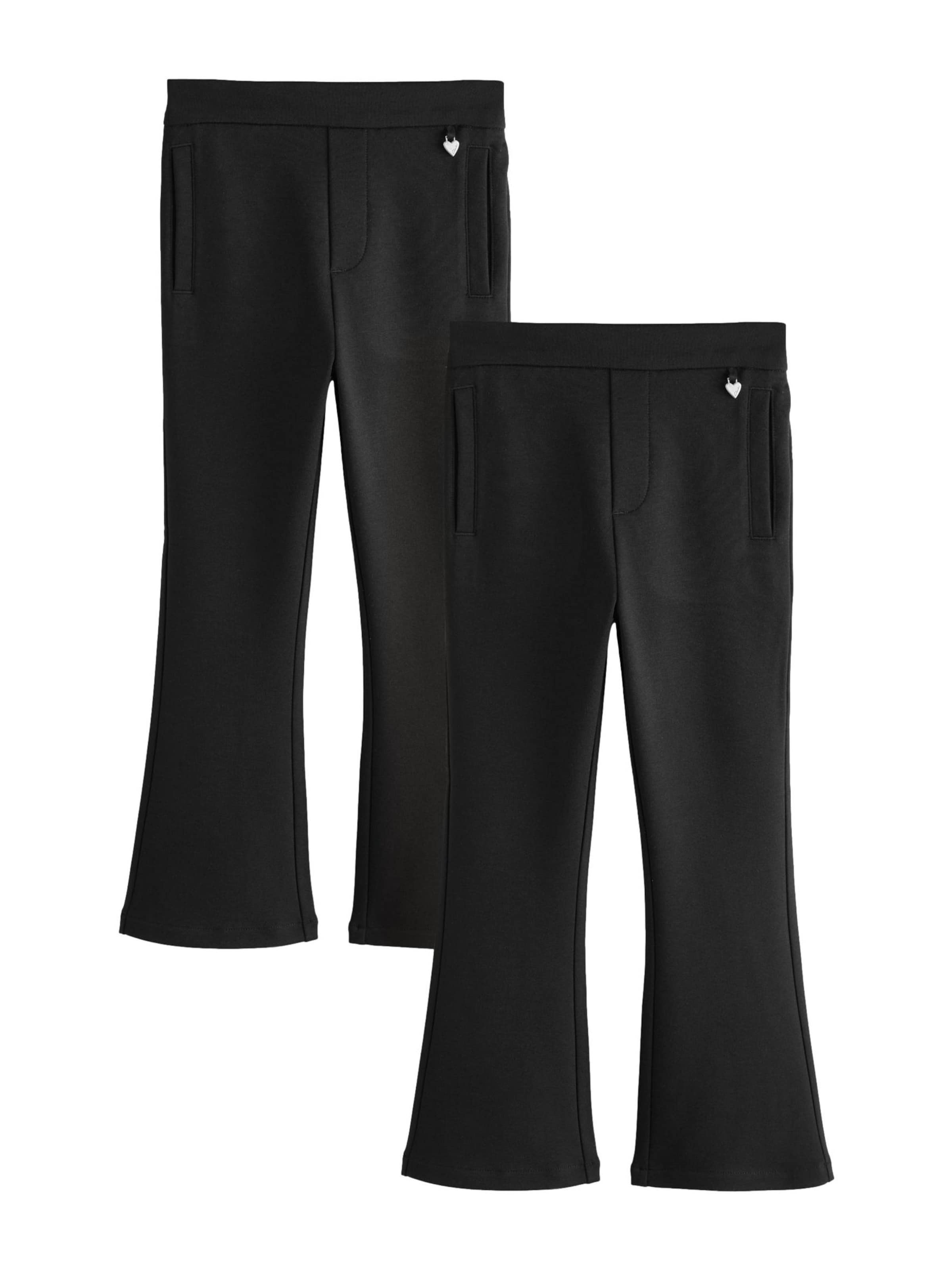 CLARKS Flared Hose in Schwarz: Vorderseite