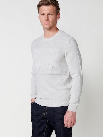 Pull-over KOROSHI en blanc