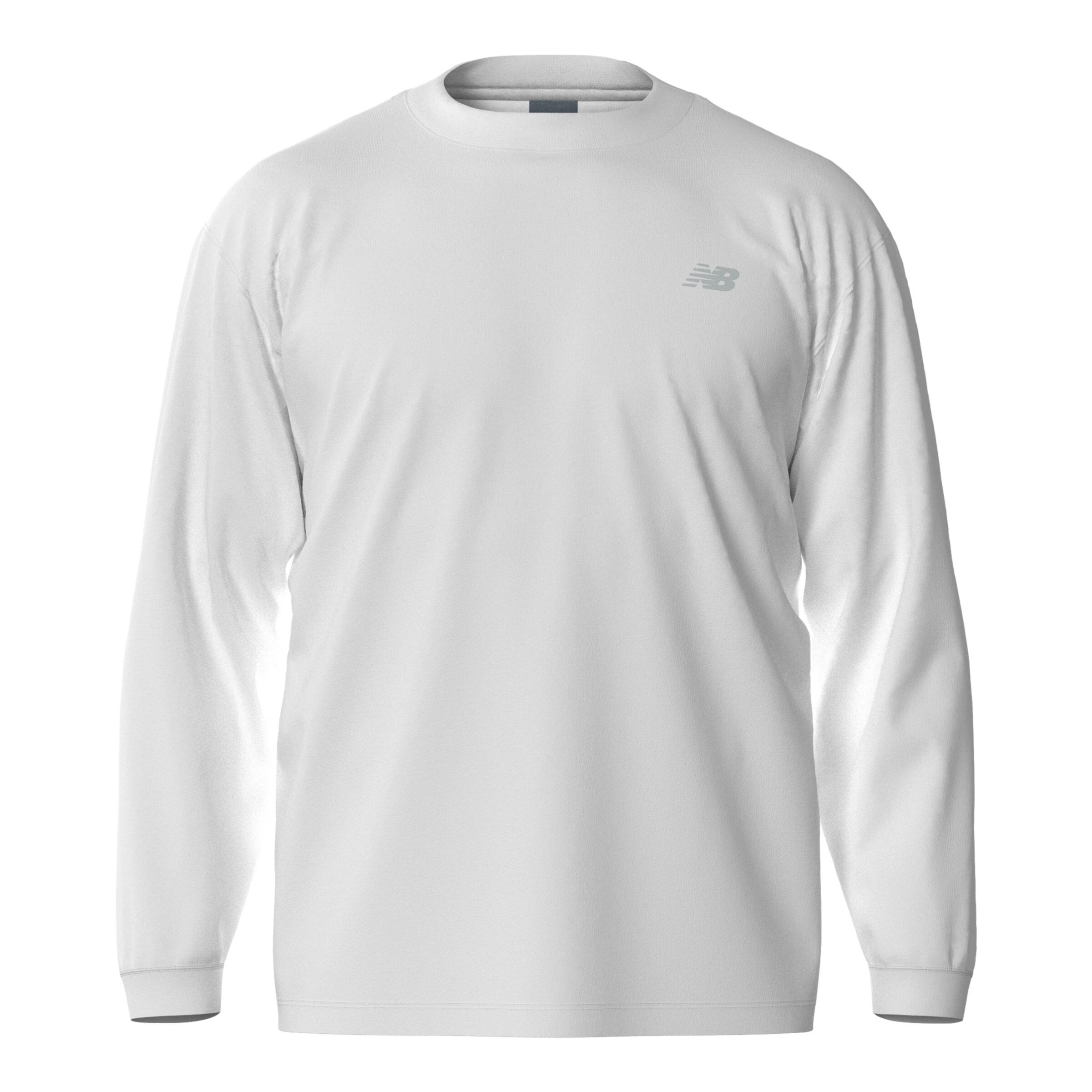 new balance Performance Shirt 'Athletics' in White: front