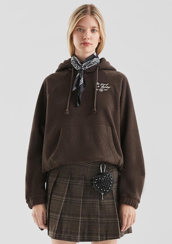 QS Sweatshirt in Brown: front