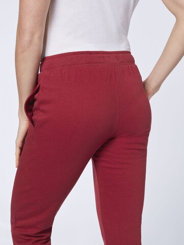 Oklahoma Jeans Tapered Hose in Rot