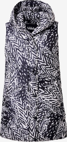 Gilet Ulla Popken en noir : devant