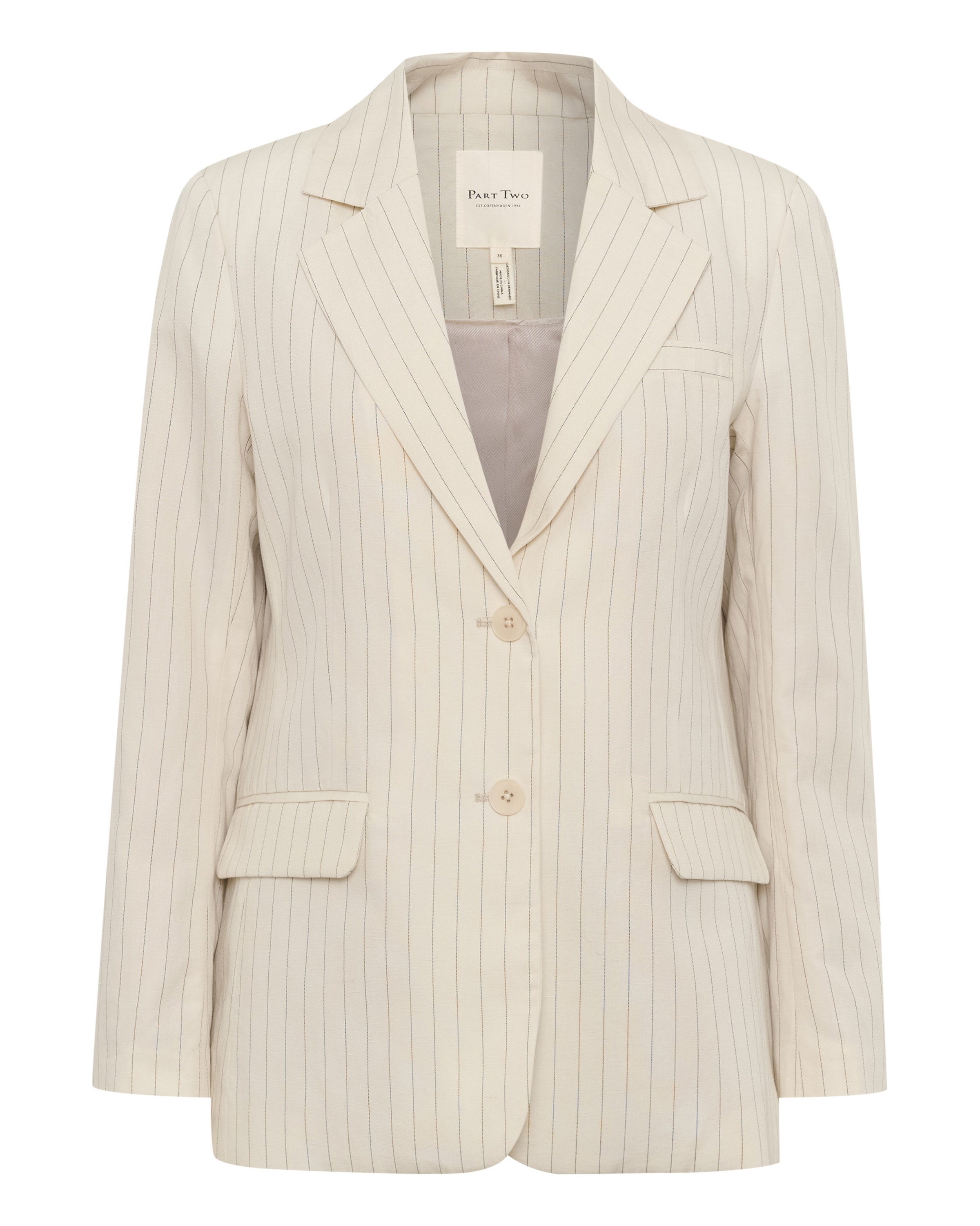 Part Two Blazer 'PWNikoleta' i beige: forside