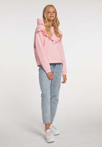 MYMO - Sweatshirt em rosa