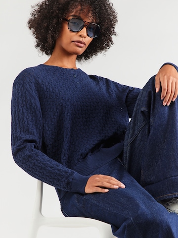 Pull-over Pepe Jeans en bleu : devant