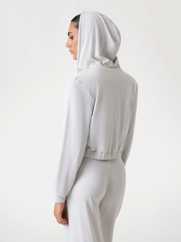 GUESS Sweatjacke in Beige