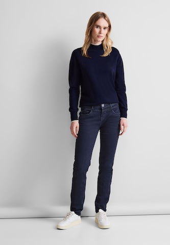 STREET ONE Regular Jeans 'Thermo' in Blau