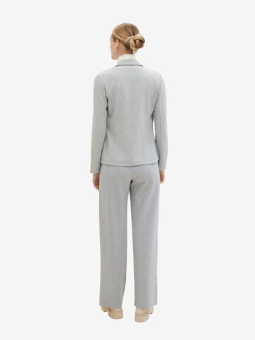 Loosefit Pantalon à plis TOM TAILOR en gris