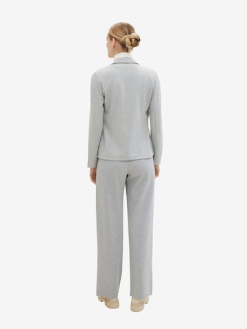 TOM TAILOR Loose fit Pleated Pants in Grey