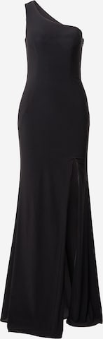 LUXUAR Βραδινό φόρεμα σε μαύρο: μπροστά