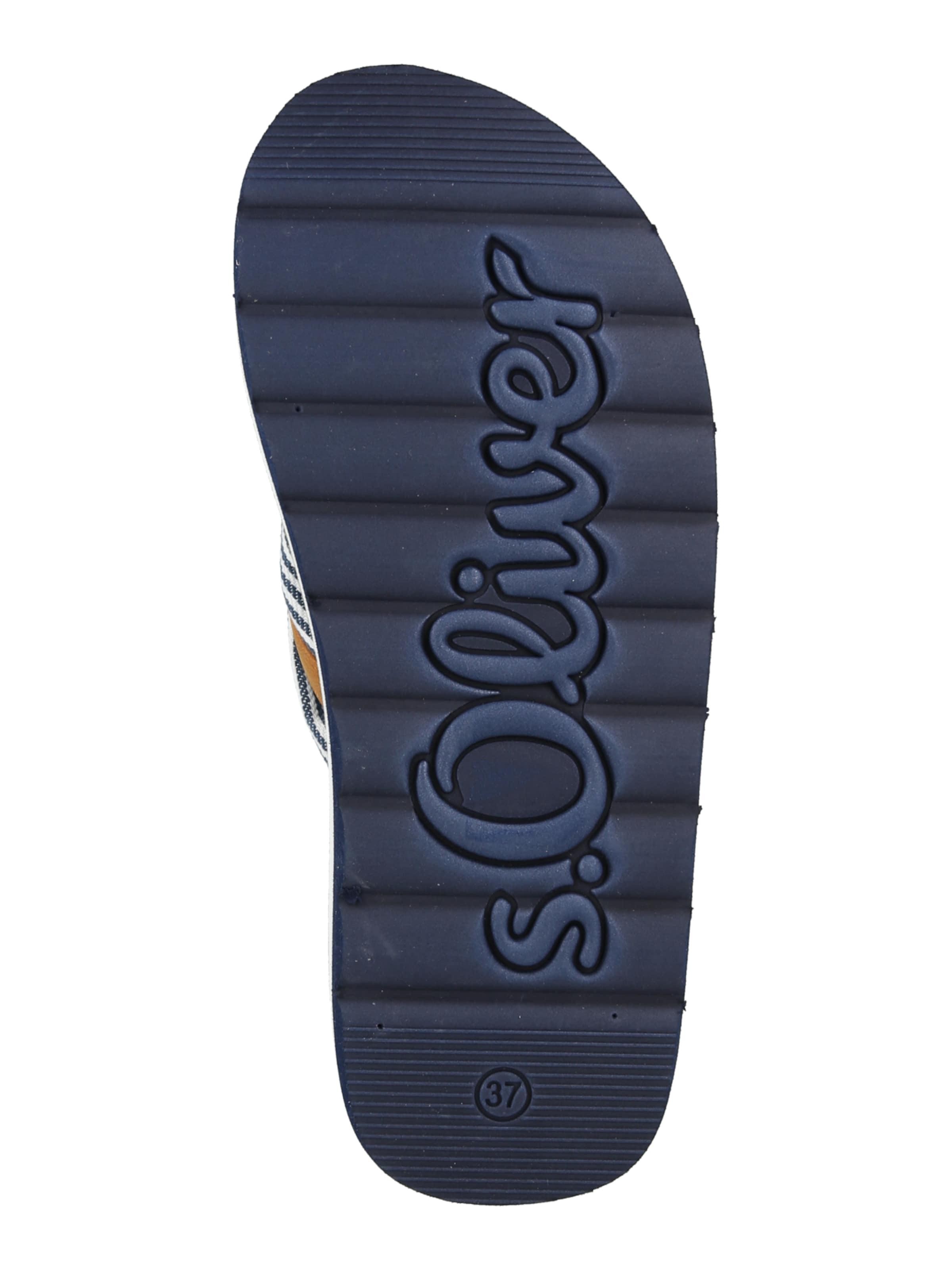 s.Oliver Ujjelválasztó-pántos szandál - kék