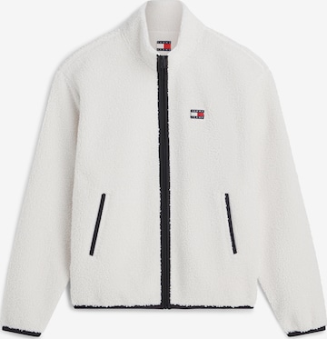 Giacca di felpa di Tommy Jeans in beige: frontale