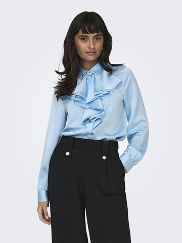 ONLY Blouse 'Libi Marta' in Blauw: voorkant