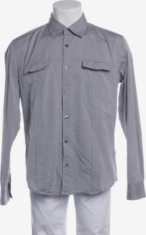 BOSS Black Freizeithemd / Shirt / Polohemd langarm L in Grau: predná strana