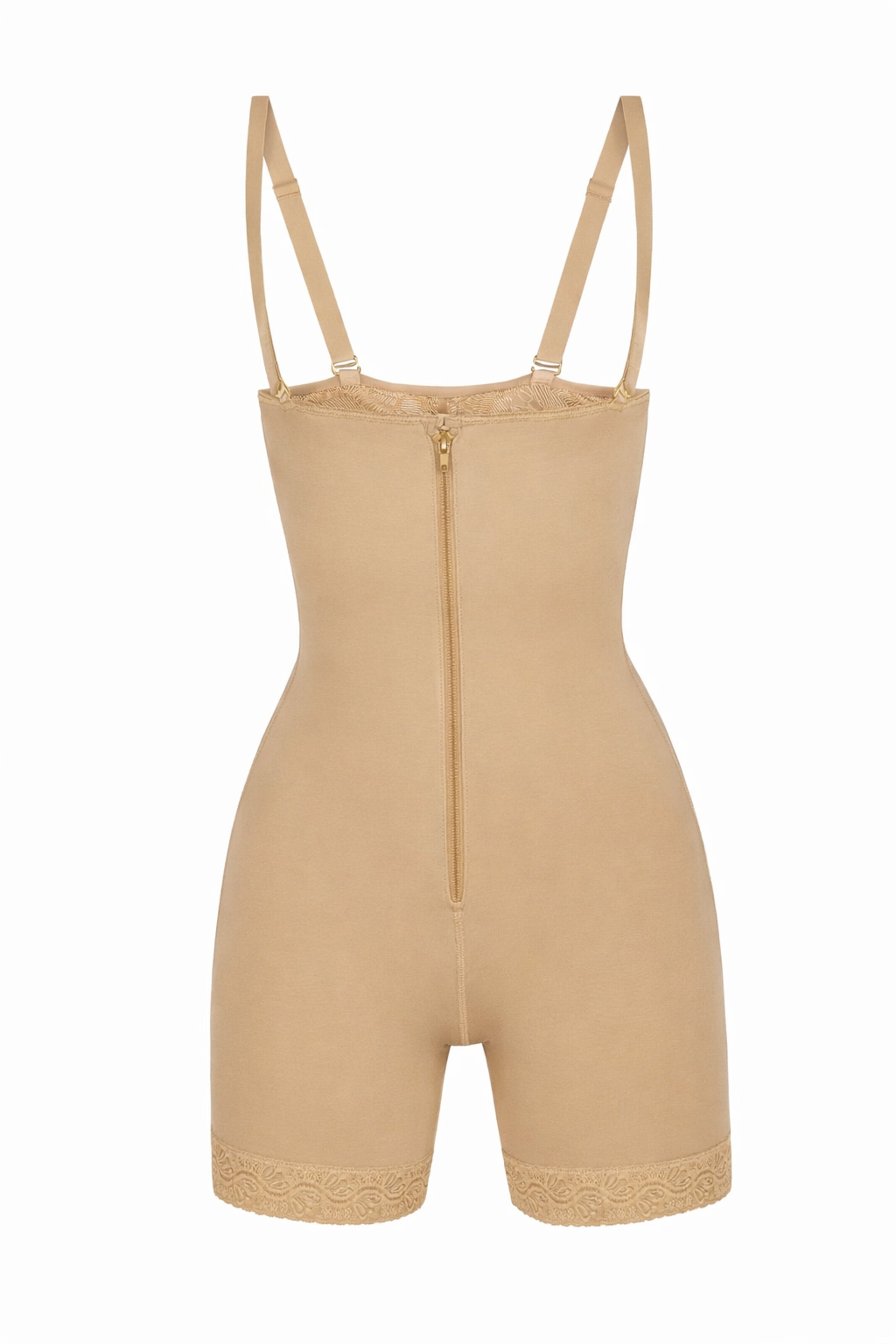 LEONISA Shapingbody 'MagicUp®' in Beige: voorkant