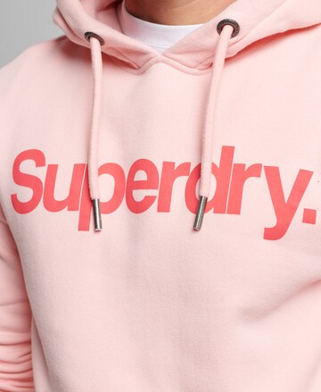 Sweat-shirt Superdry en rose