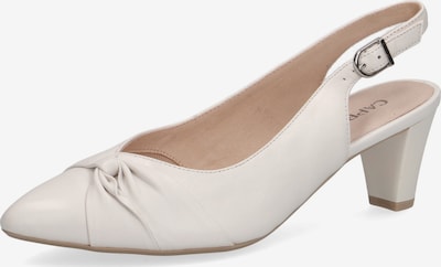 CAPRICE Slingpumps in offwhite, Produktansicht