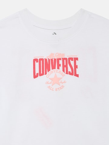 Maglietta di CONVERSE in bianco