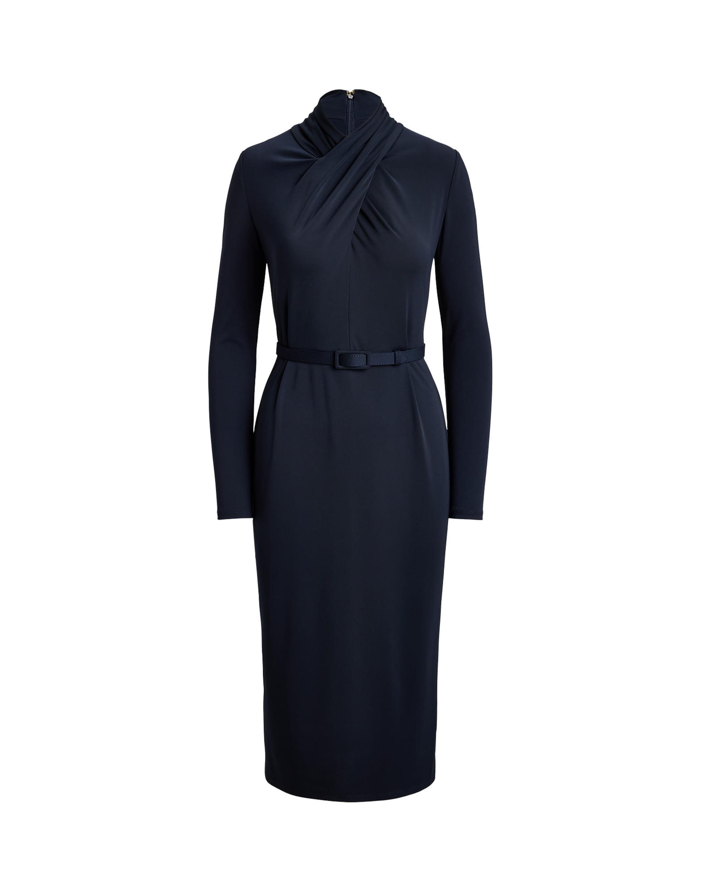 Lauren Ralph Lauren Kleid 'STR MATTE' in Blau: Vorderseite