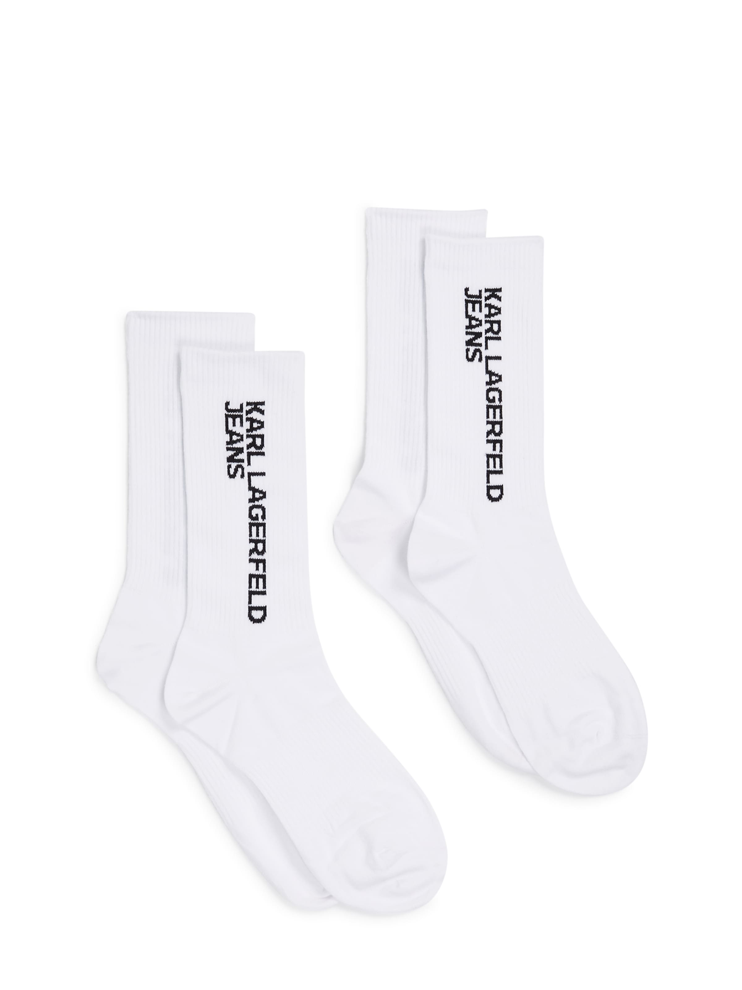 KARL LAGERFELD JEANS Носки в Белый