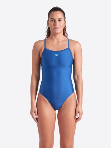 Bustieră Costum de baie sport 'LIGHTDROP' de la ARENA pe albastru: față