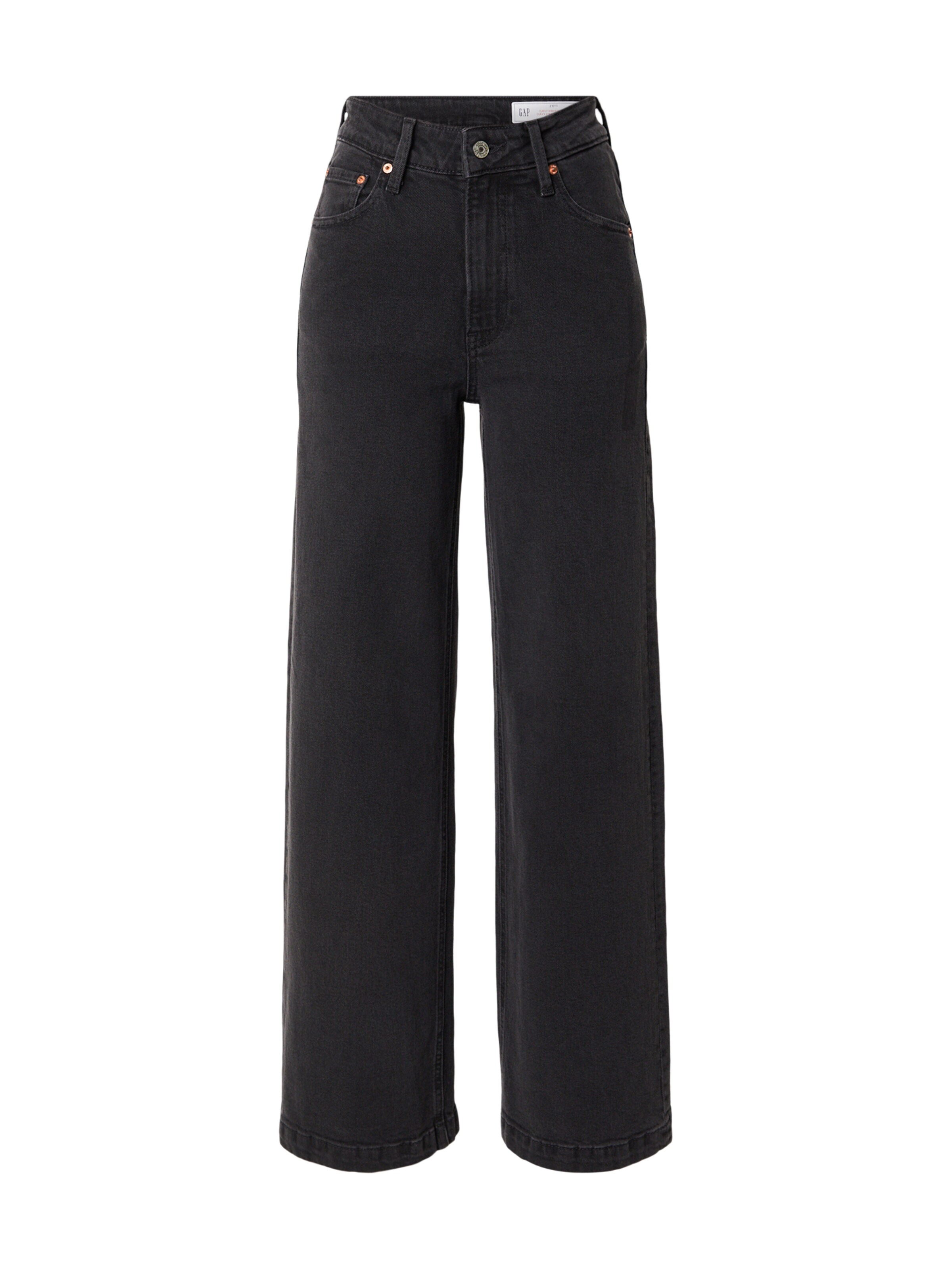 GAP Loosefit Jeans 'SAVILLE' in Schwarz: Vorderseite