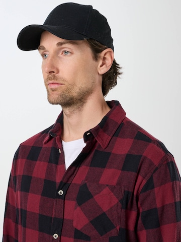 Regular fit Camicia 'Denver' di Denim Factory in rosso