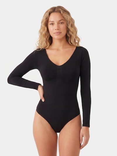 ESTRELL Body moldeador 'Sculpting Shapewear Thong Body – Longsleeve' en S en negro, Vista del producto