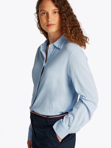 TOMMY HILFIGER Bluse i blå