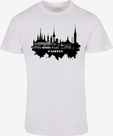 T-Shirt F4NT4STIC en blanc : devant