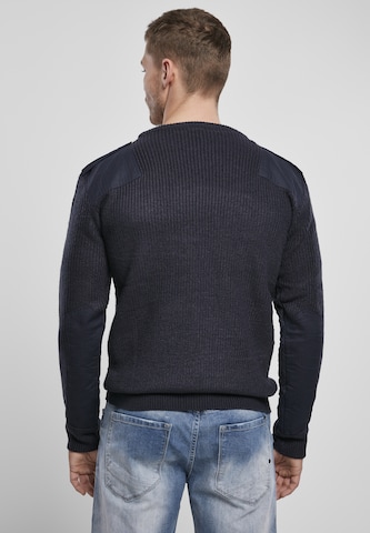 Brandit Sweater 'Military' in Blue