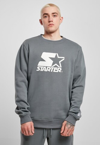 Starter Black Label - Sweatshirt em cinzento: frente
