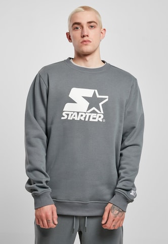 Starter Black Label Sweatshirt i grå: framsida