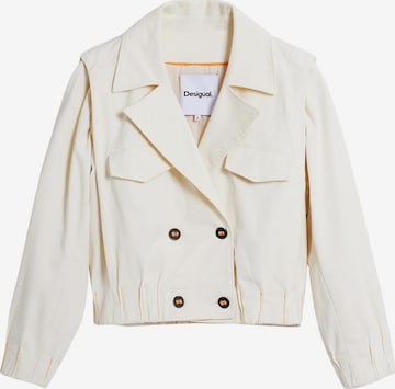 DesigualPrijelazna jakna - bijela boja: prednji dio