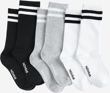 jauktas krāsas NoWear Zeķes: no priekšpuses