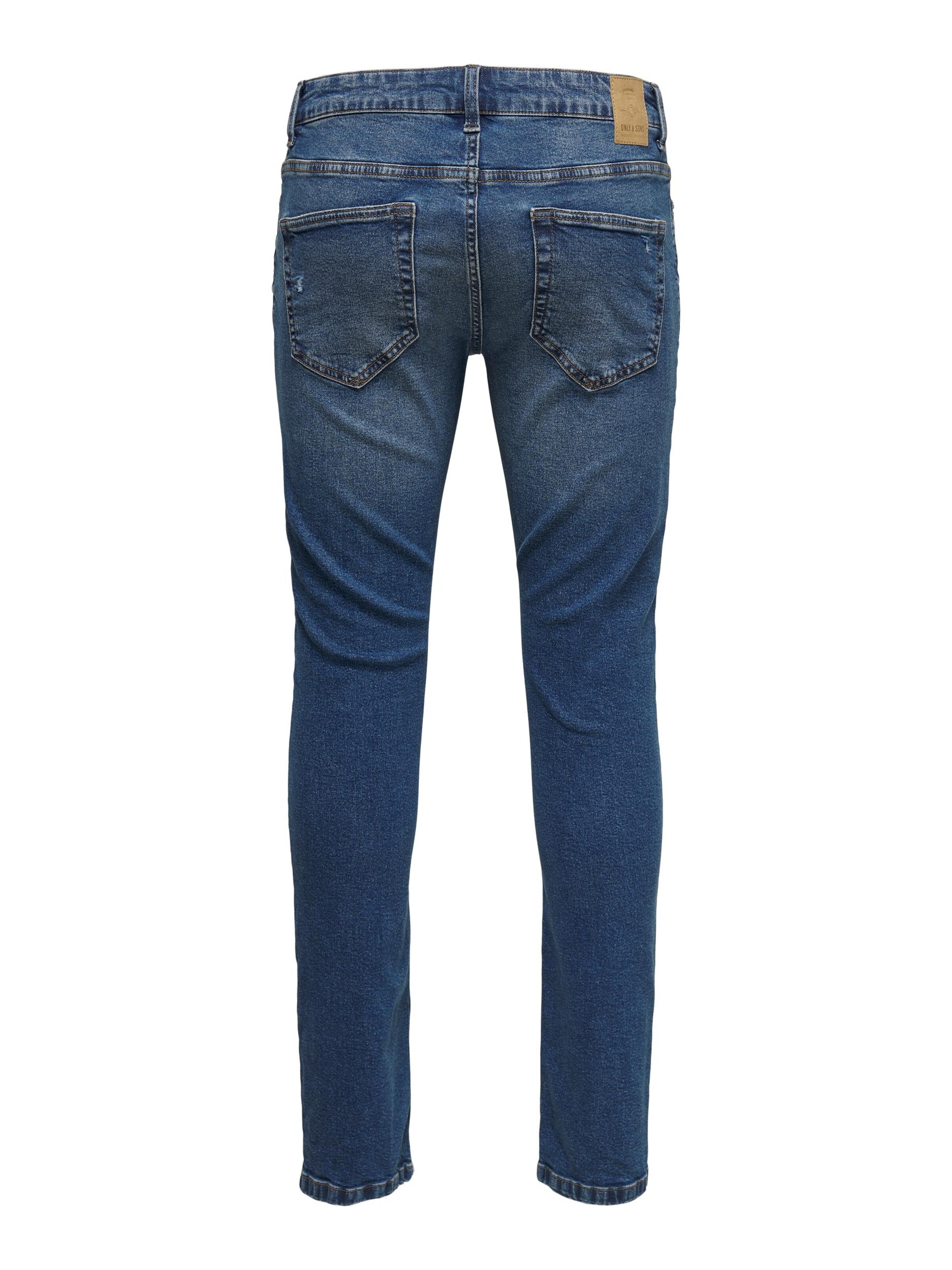 Only \u0026 Sons Jeans 'Loom' in Gentian 
