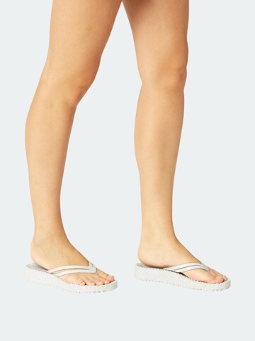 ILSE JACOBSEN T-Bar Sandals 'CHEERFUL13' in Beige: front