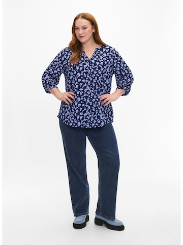 Zizzi Blouse 'Cannii' in Blue