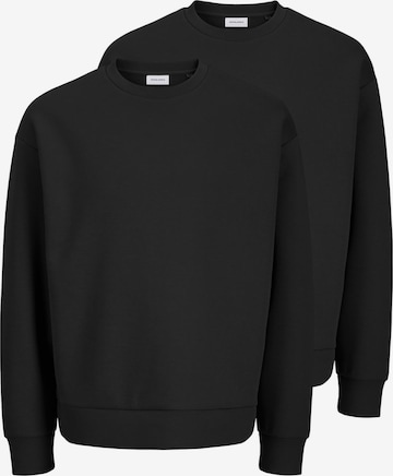 JACK & JONES Sweatshirt 'Barron' in Schwarz: Vorderseite