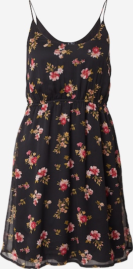 Suknelė 'VMSMILLA' iš VERO MODA, spalva – alyvuogių spalva / ryškiai rožinė spalva / tamsiai raudona / juoda, Prekių apžvalga