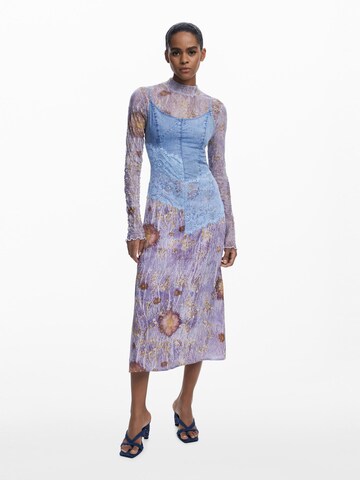 Desigual Šaty – modrá: přední strana