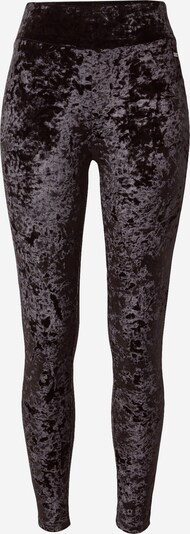 QS Leggings en taupe / noir, Vue avec produit