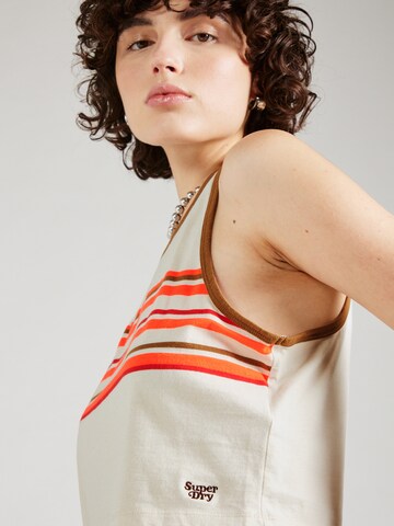 Superdry Top – bílá