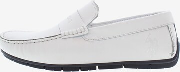 Mocassino 'RIVER003M4L1' di U.S. POLO ASSN. in bianco: frontale