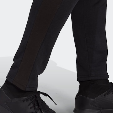 ADIDAS SPORTSWEAR Tapered Sports trousers 'Tiro 21 Sweat' in Black