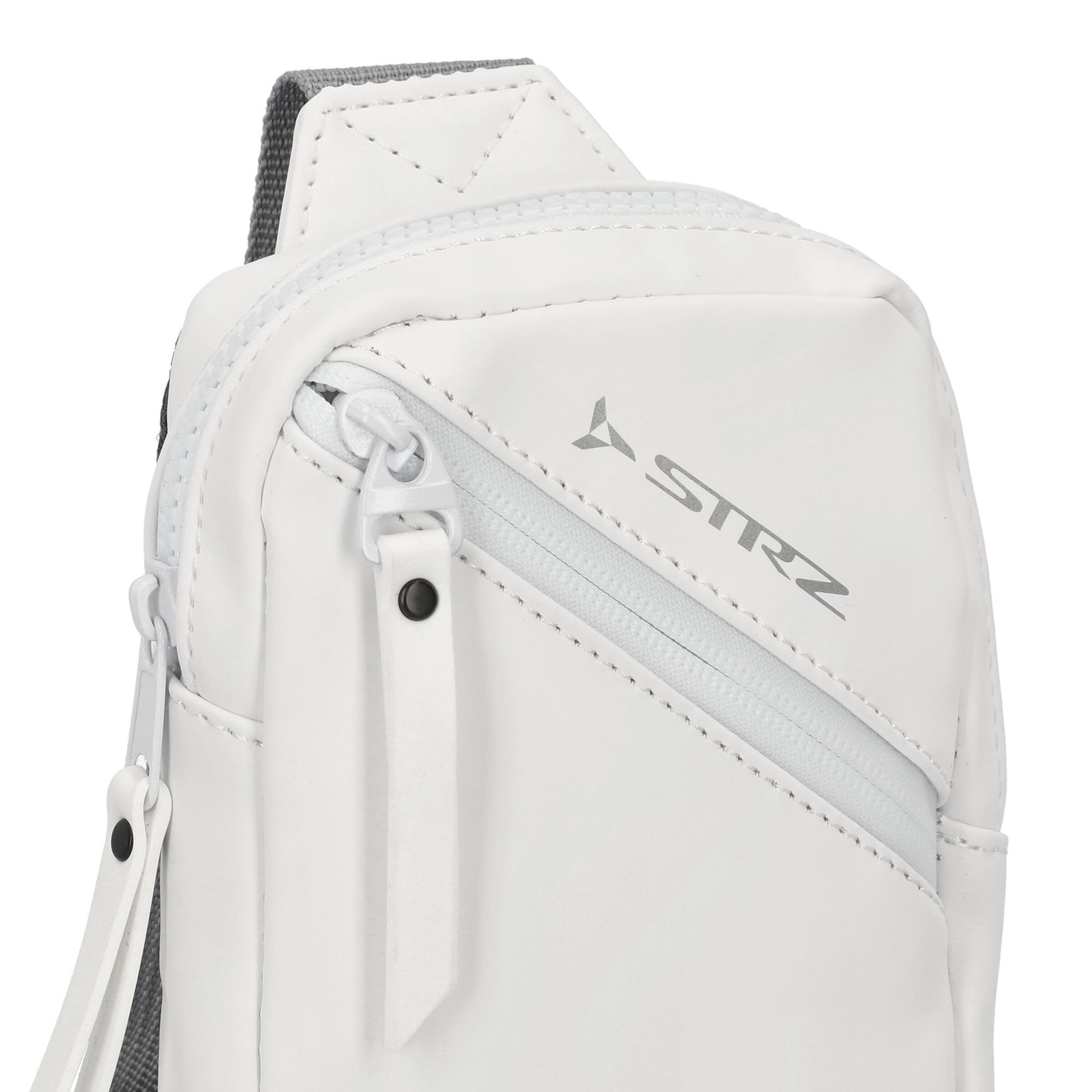 Borsa a tracolla di Polestream (STRZ) in bianco